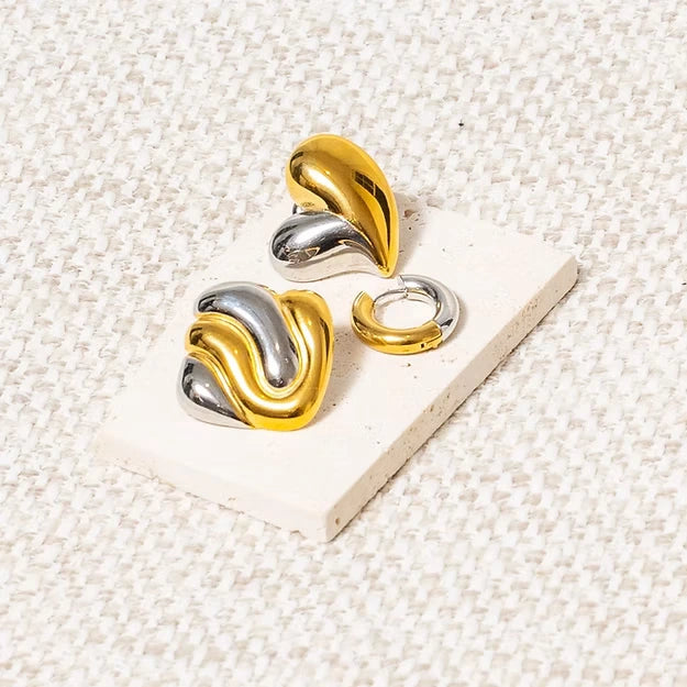 Jada Gold Silver Earrings