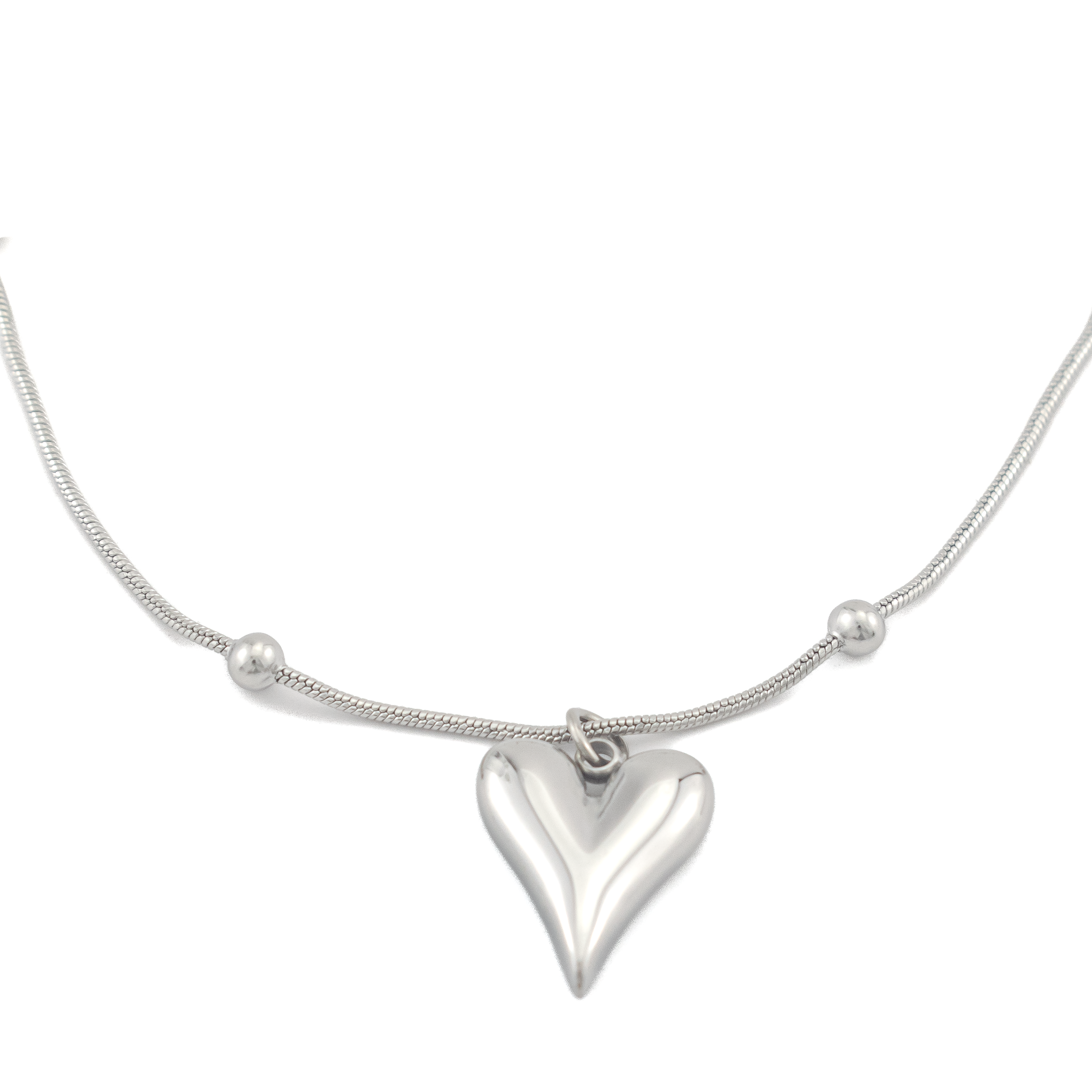 Amelia Silver Necklace