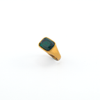 Aurora Gold Emerald Ring