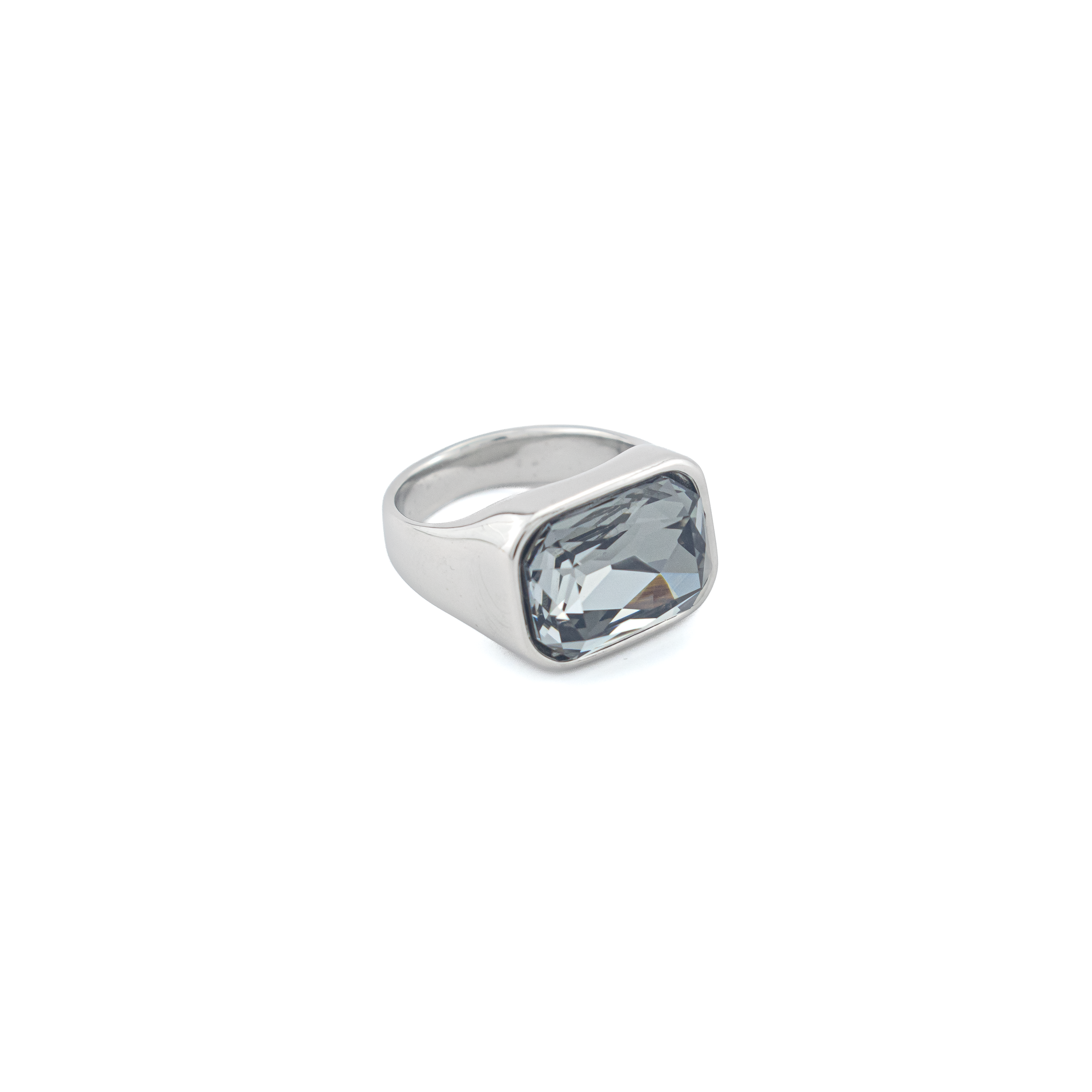 Aurora Silver Grey Ring
