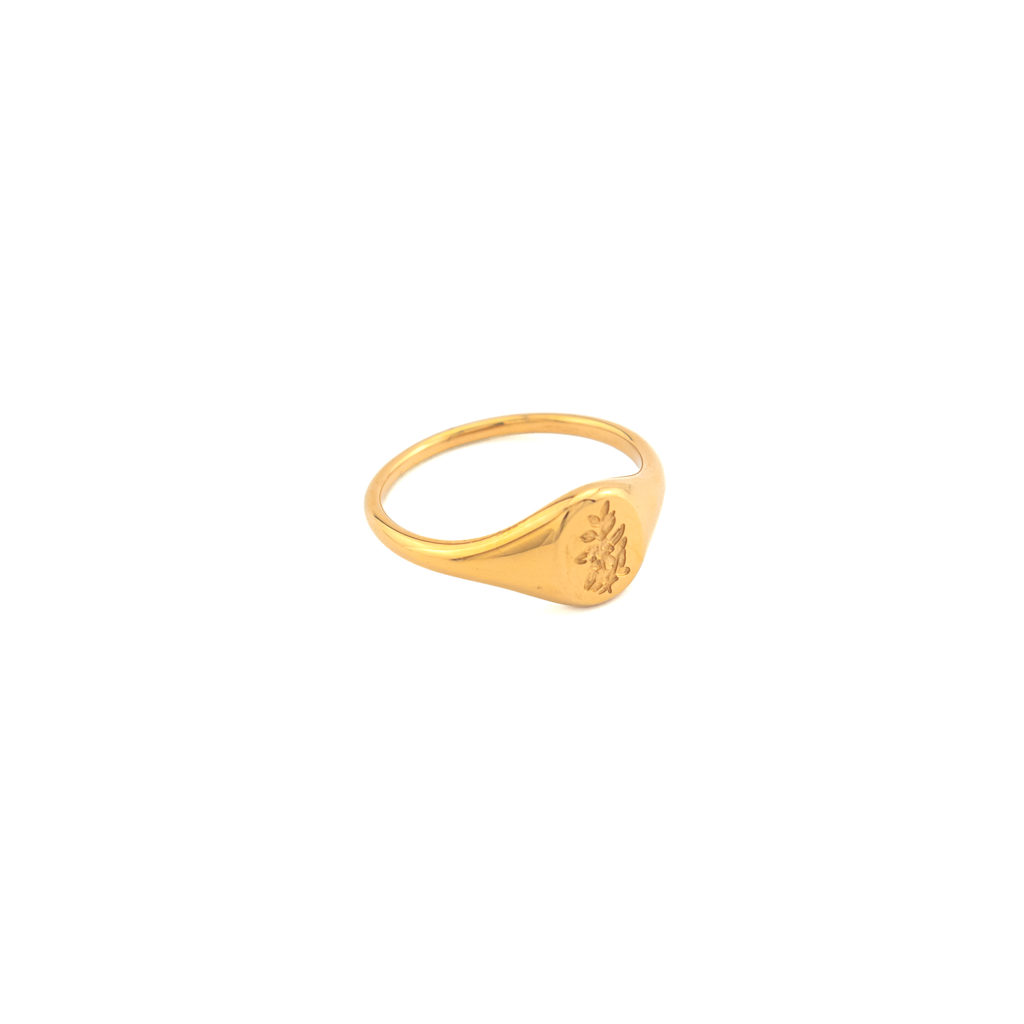 Camellia Gold Ring