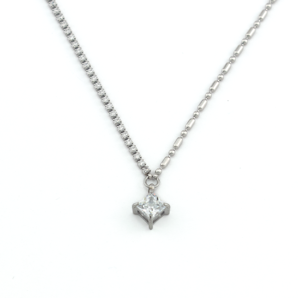 Chloe Silver Necklace