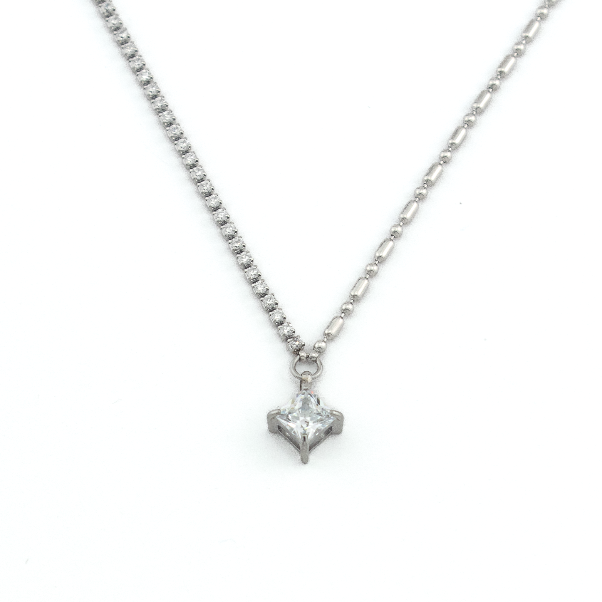 Chloe Silver Necklace