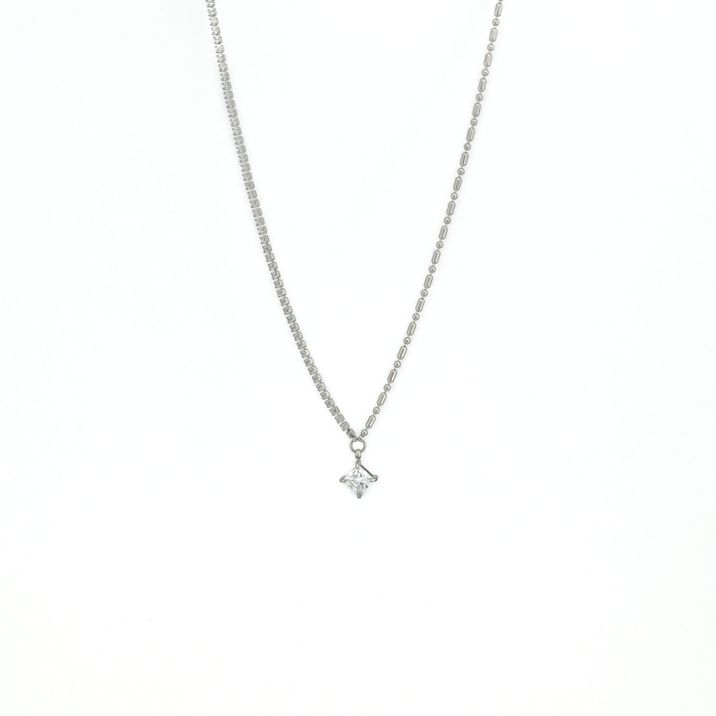 Chloe Silver Necklace
