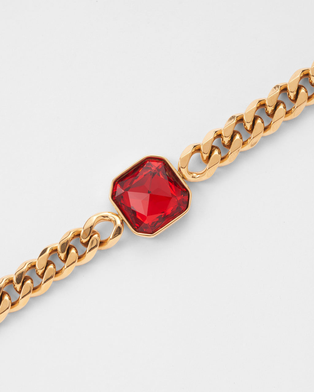Cynthia Gold Red Bracelet
