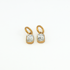 Julia White Gold Earrings