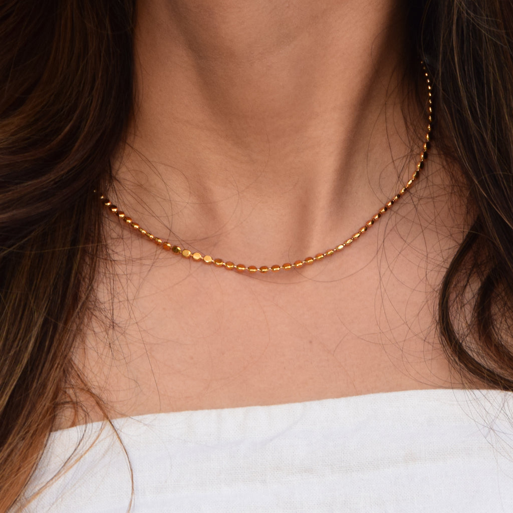 Luna Gold Necklace