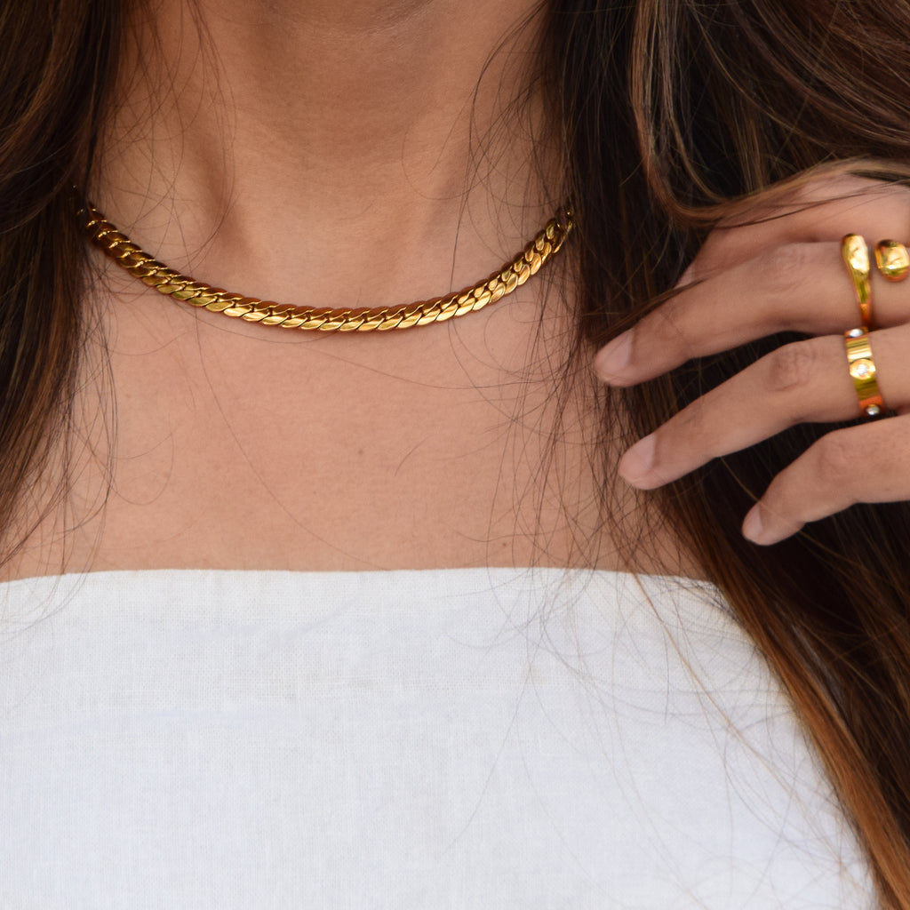 Alex Gold Choker Necklace