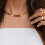 Alex Gold Choker Necklace