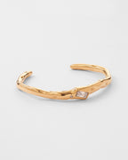 Gemini Gold White Bracelet