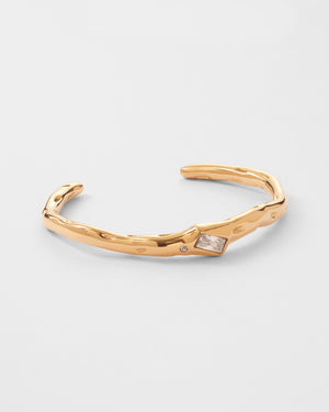 Gemini Gold White Bracelet