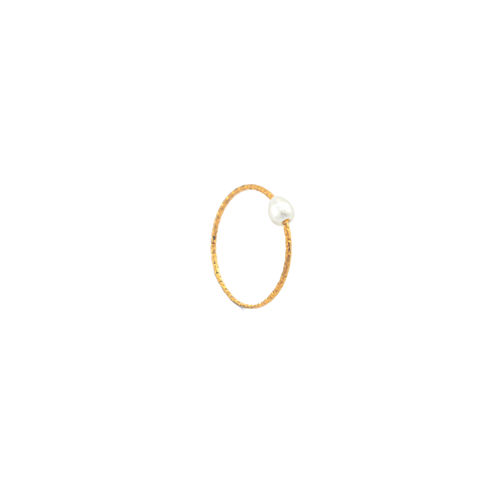 Illana Gold Pearl Ring