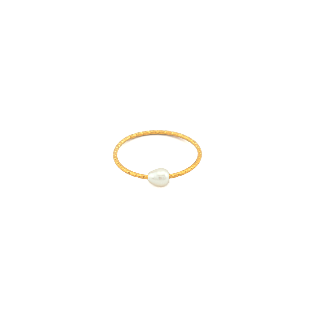 Illana Gold Pearl Ring