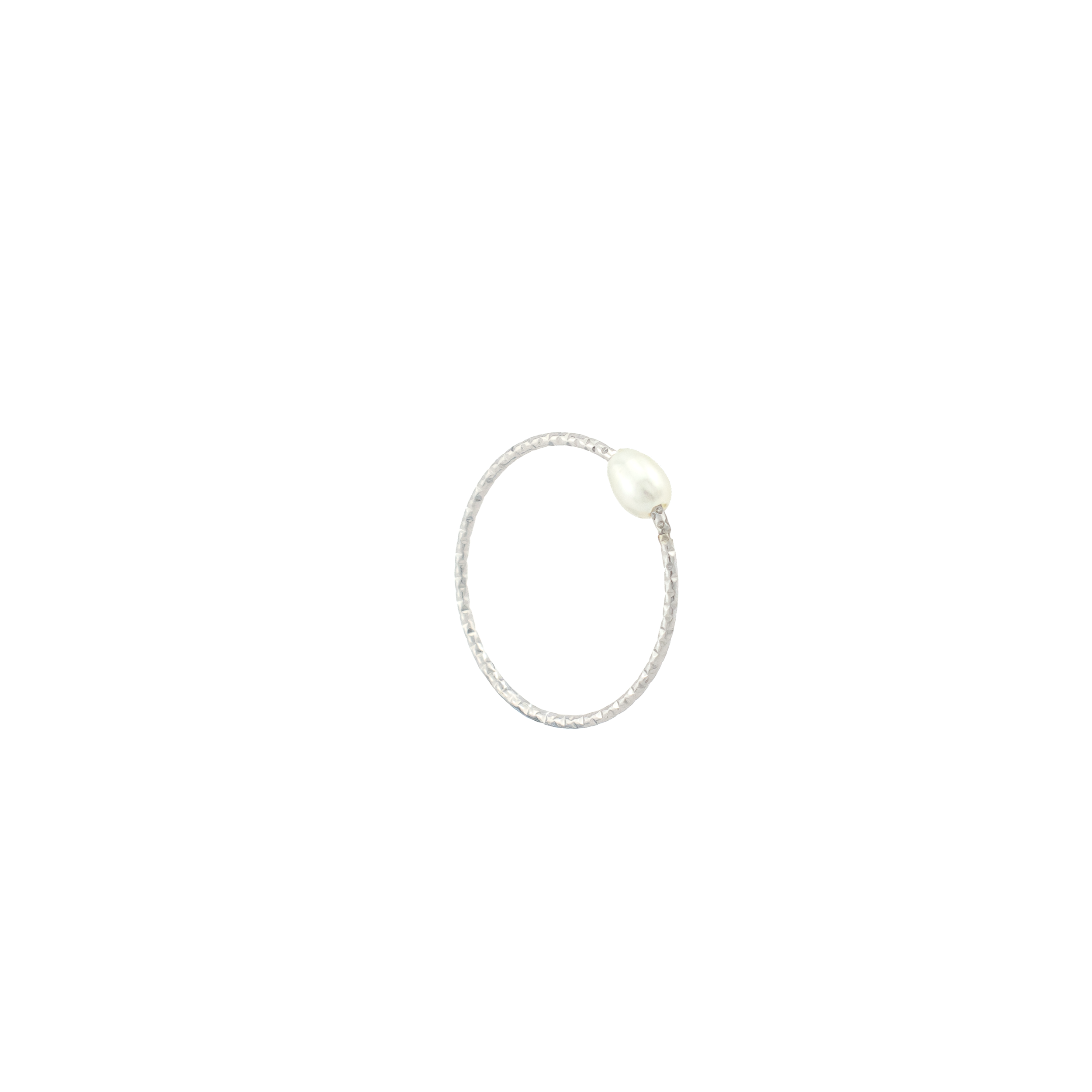 Illana Silver Pearl Ring