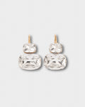 Jazmin White Earrings
