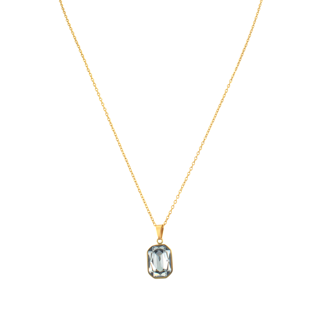 Julia Grey Gold Necklace