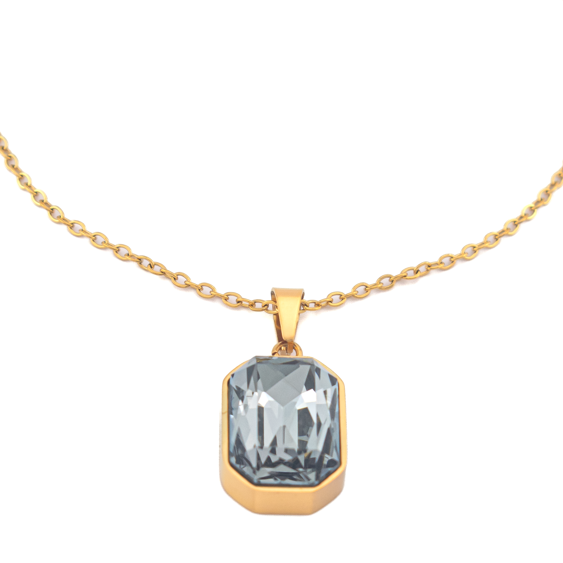 Julia Grey Gold Necklace
