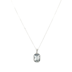 Julia Grey Silver Necklace