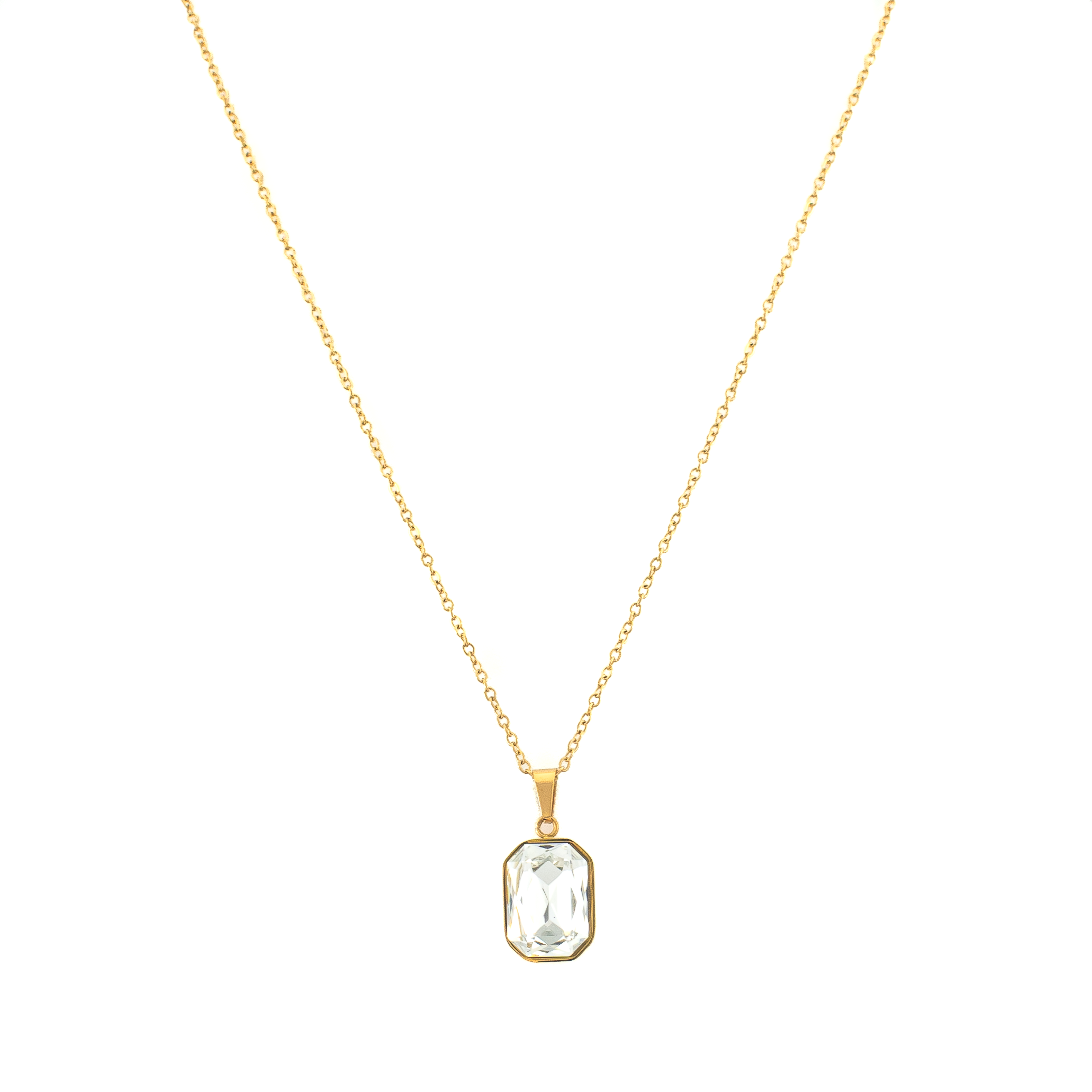 Julia White Gold Necklace