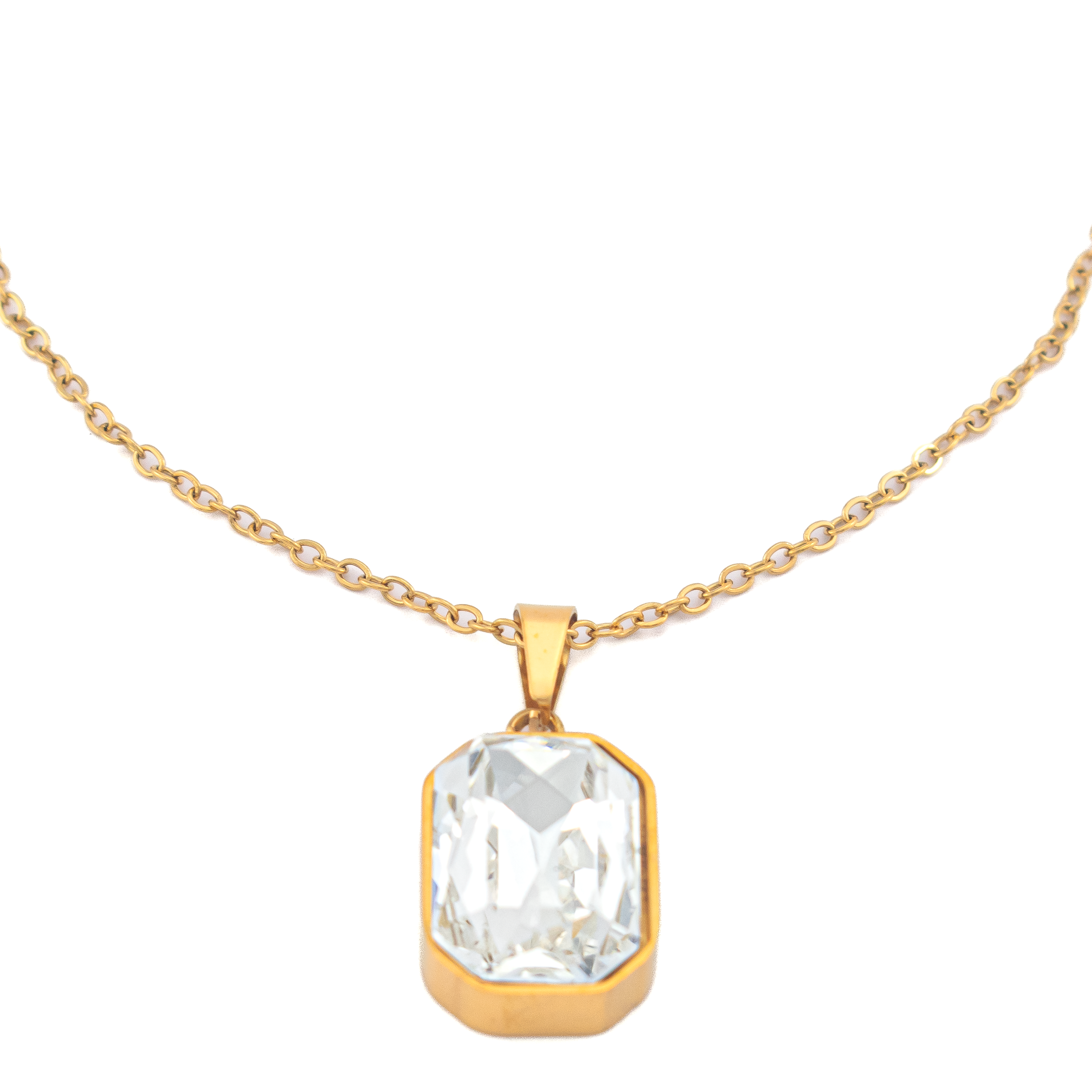 Julia White Gold Necklace