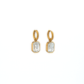 Julia White Gold Earrings
