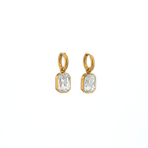 Julia White Gold Earrings