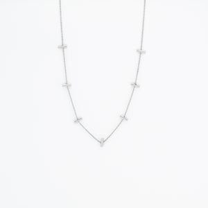 Kiara Dainty Silver Necklace