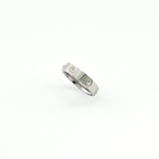 Love Band Silver Ring