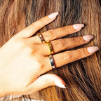 Love Band Silver Ring