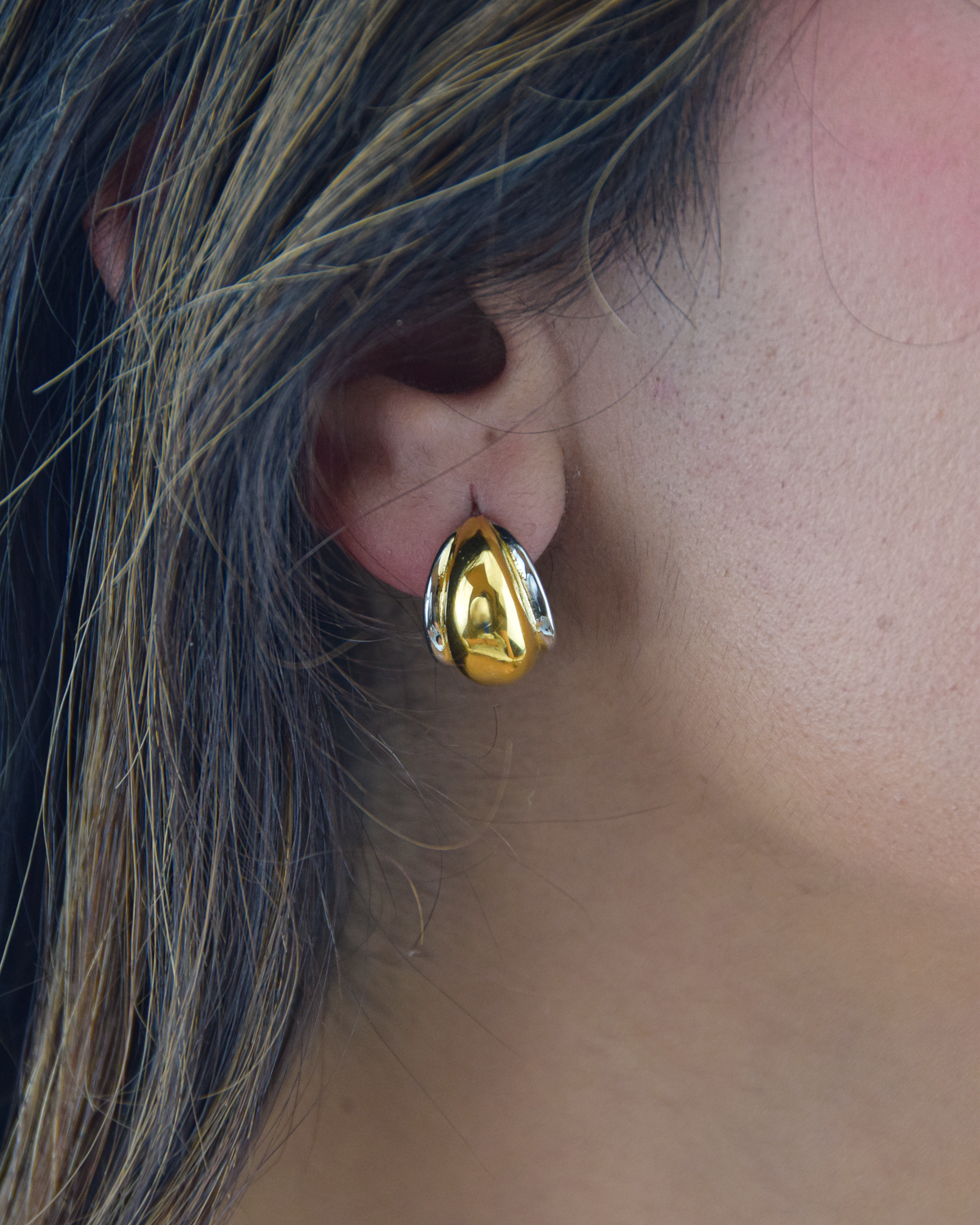 Neve Gold Silver Earrings