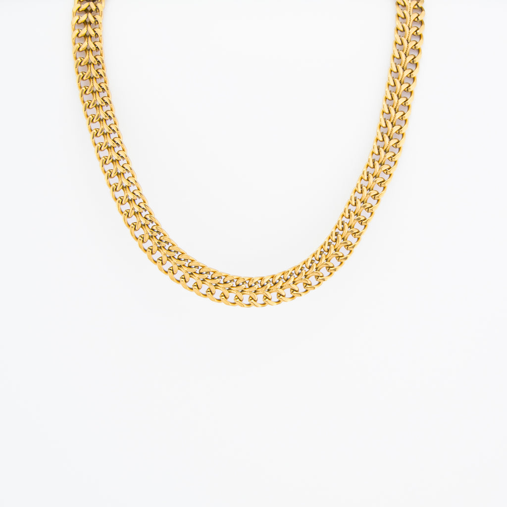 Sasha Gold Thick Necklace