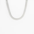 Sasha Silver Thick Necklace