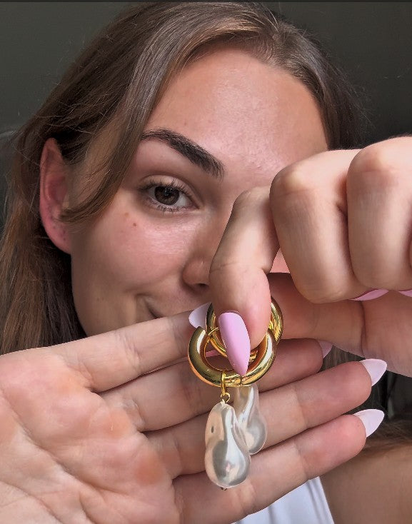Rhea Gold Earrings