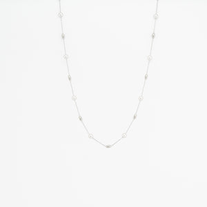 Shia Silver Beads Necklace