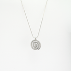 Spiral Silver Necklace