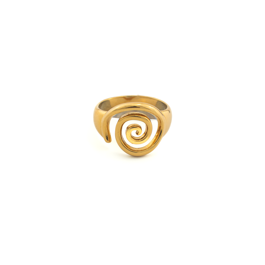 Spiral Gold Ring