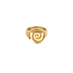 Spiral Gold Ring