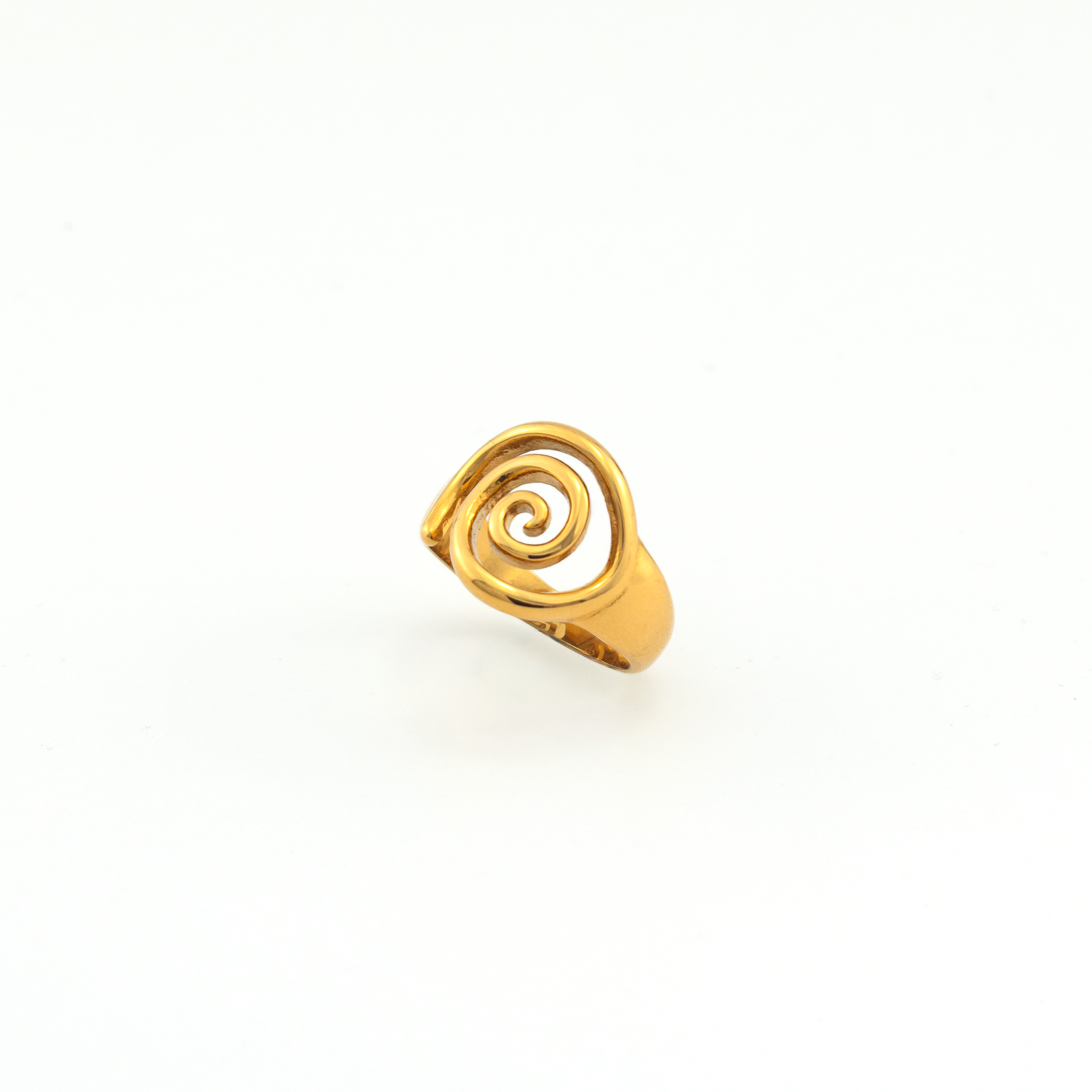 Spiral Gold Ring