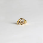 Spiral Gold Ring