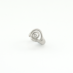 Spiral Silver Ring