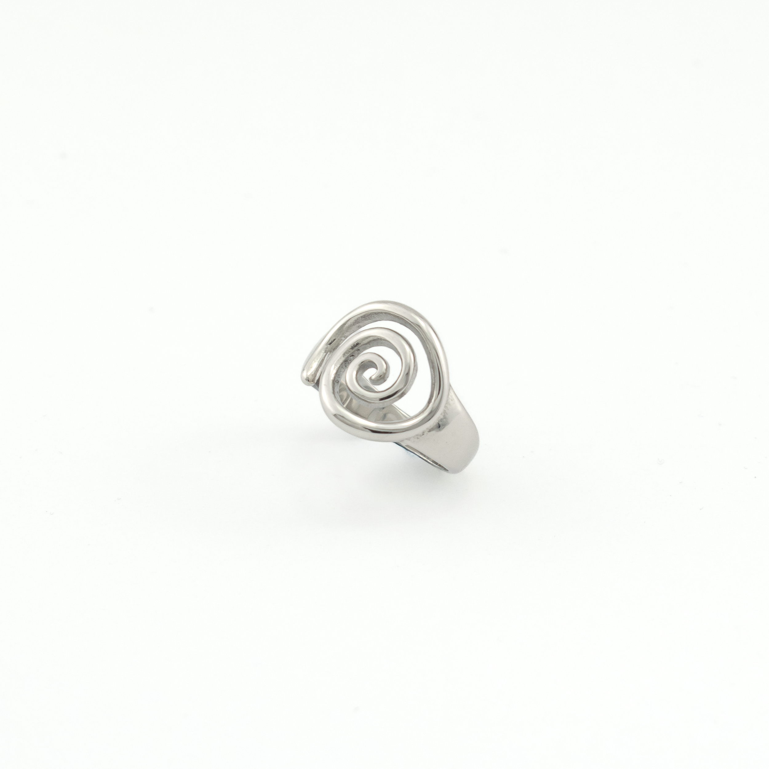 Spiral Silver Ring