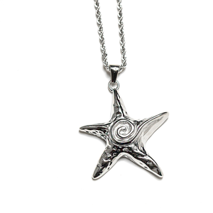 Starfish Silver Necklace