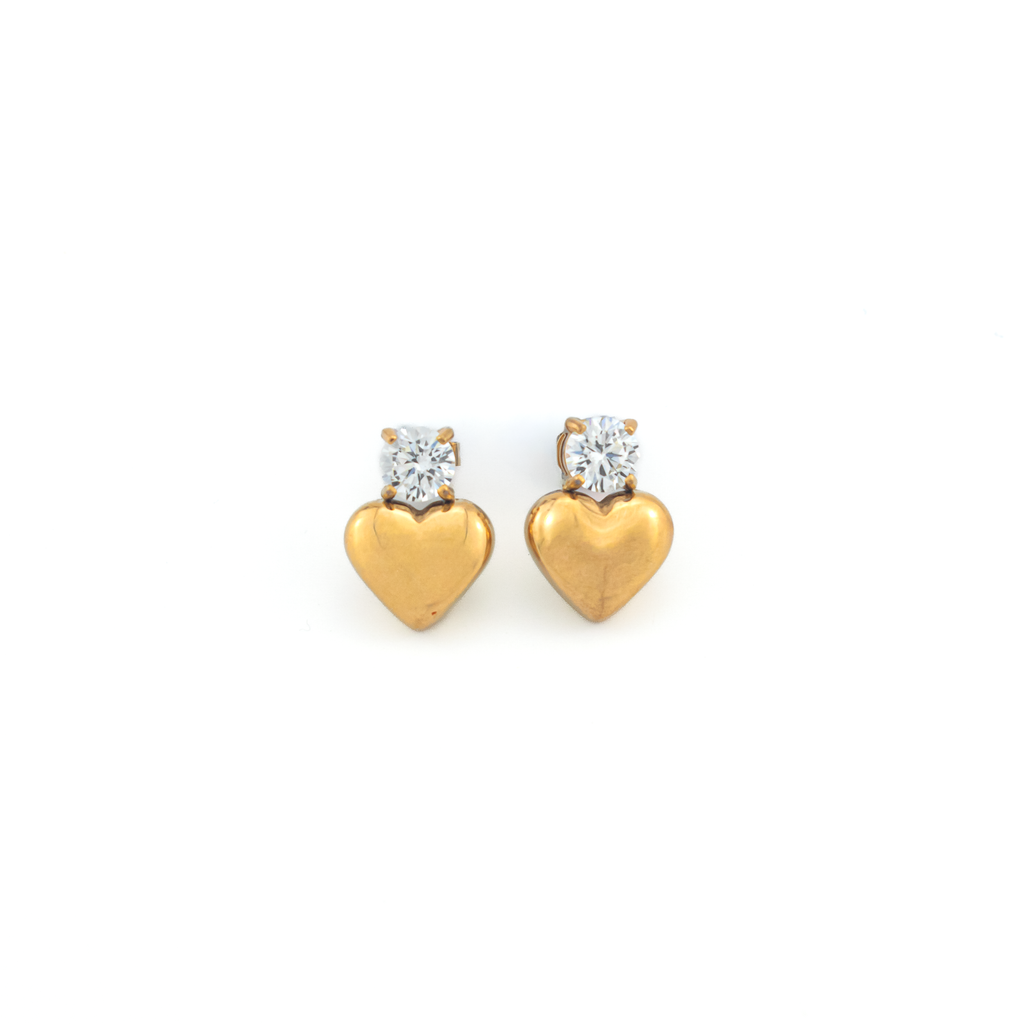 Tia Gold Earrings